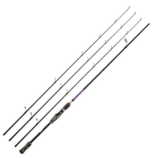 Spinning Fishing Rod 2.1m 2.4m 3 tips ML M MH 7&#39; Carbon Fast Action Fishing Spinning Rod Lure Fishing Rods Johncoo thunderbolt